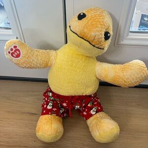 Build A Bear Smiling Sea Turtle Plush Yellow Textured Stuffed Animal clothes
